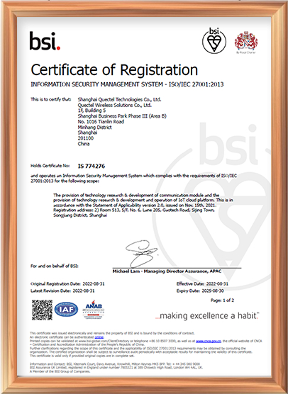 ISO/IEC 27001：信息安全管理体系
